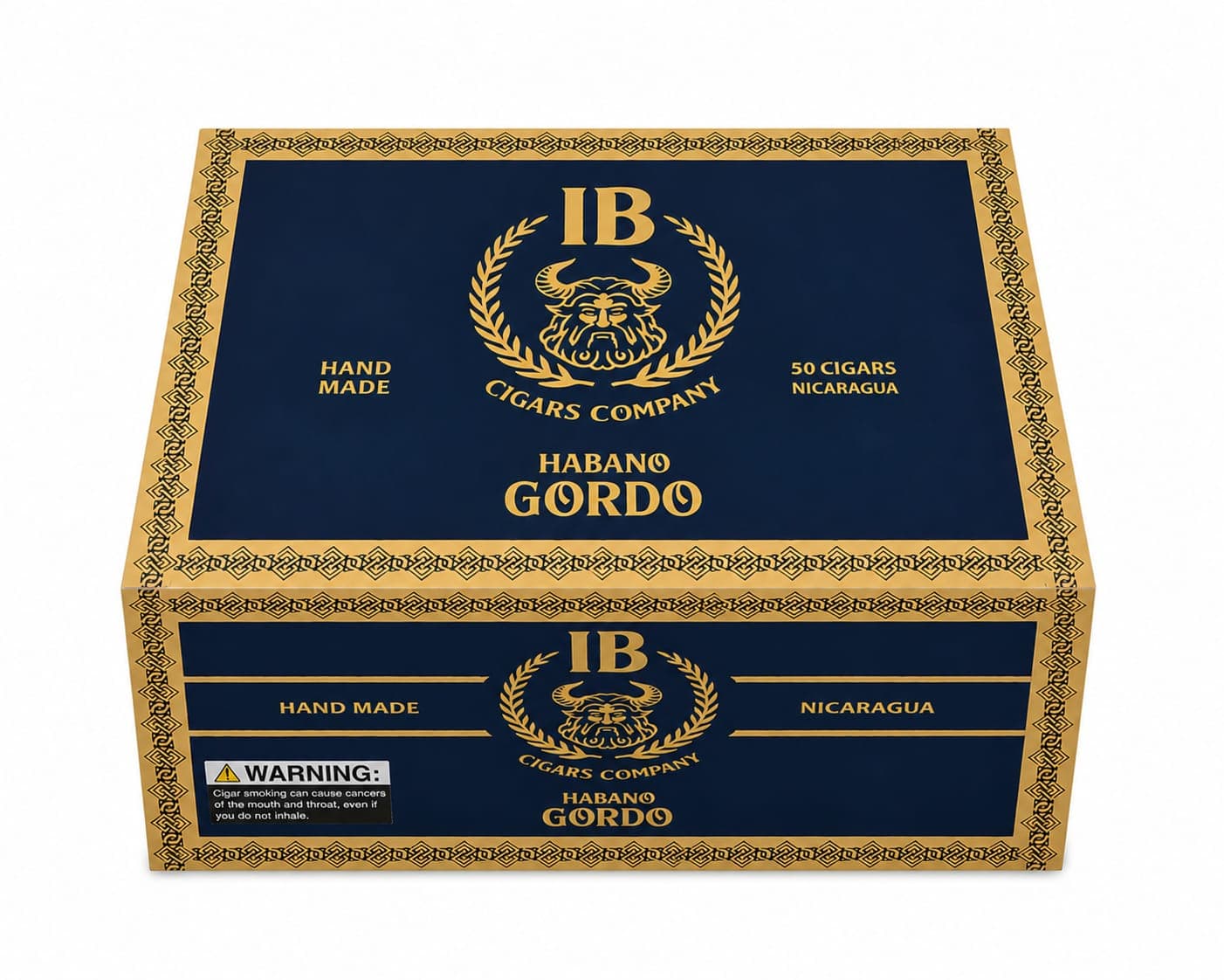 IB Cigars Habano Gordo — closed 50-count box