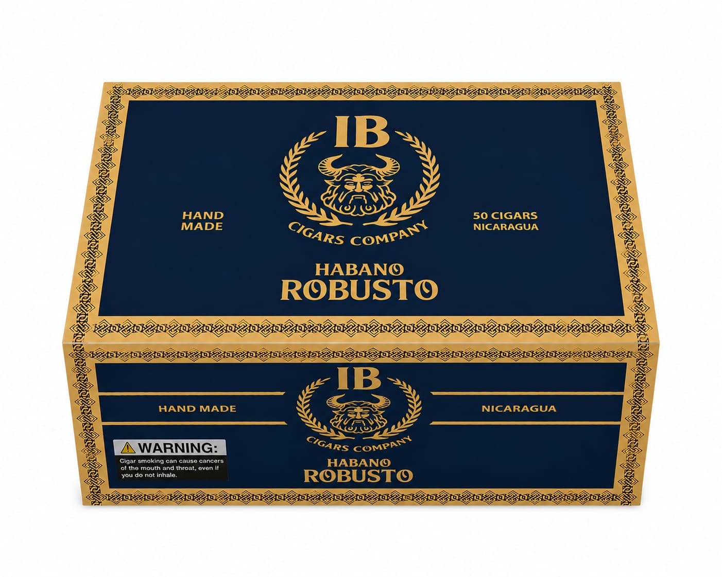 IB Cigars Habano Robusto — closed 50-count box